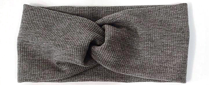 Повязка женская модная серая Киев - изображение 1