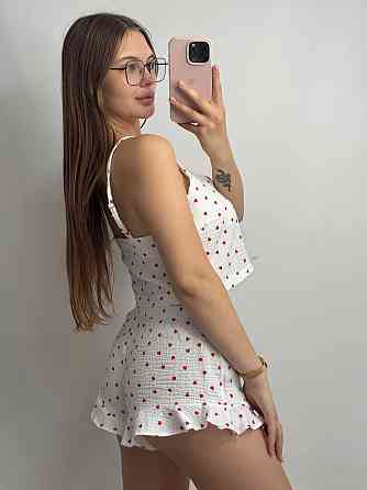 Женская летняя пижама майка с шортами Сердечки L Харьков