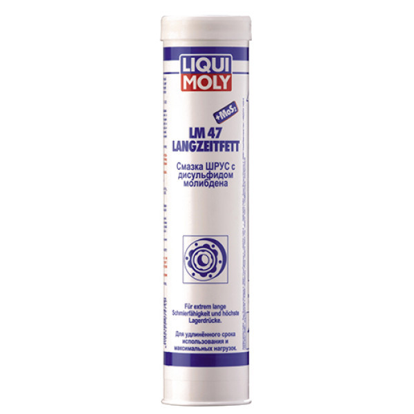 LIQUI MOLY Мастило для ШРКШ (ШРУС) - LM 47 Langzeitfett + MoS2 0.4л. Коломия - фото 1