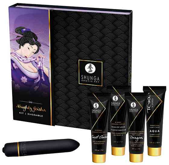 Набор для массажа Naughty Geisha Sex Aura Киев