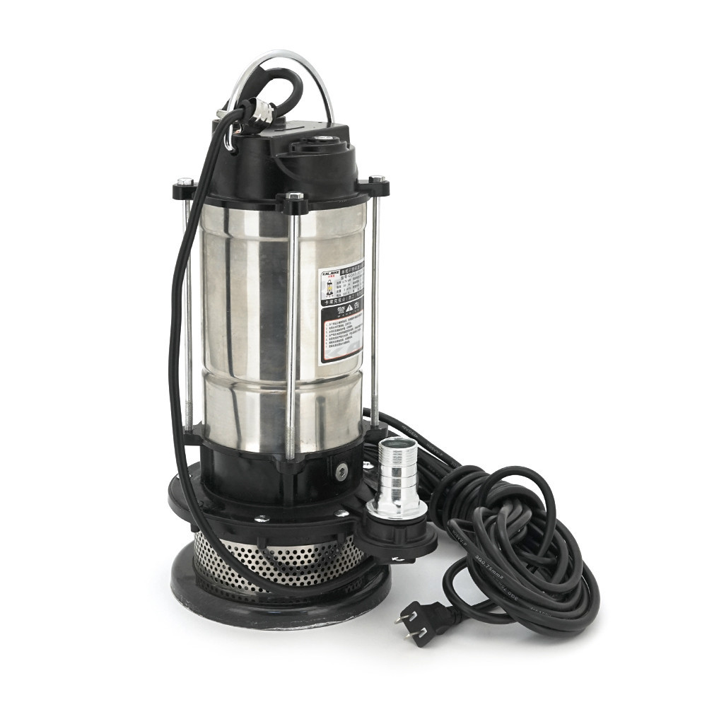 Погружающий насос, 750W, 220V, до 3 м3/ч, подъем до 20 м, 25мм, нержавеющая сталь, 400х230х230 мм, 6.8 кг. + переходник Киев - изображение 1