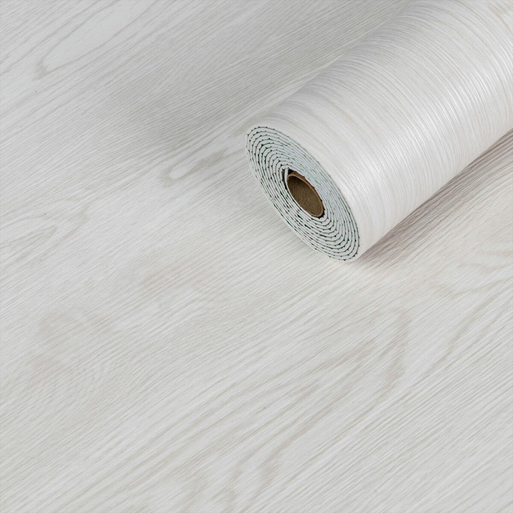 Самоклеящаяся виниловая плитка в рулоне 600х3000х2мм Молочная Мат SW-00001181 Киев - изображение 1