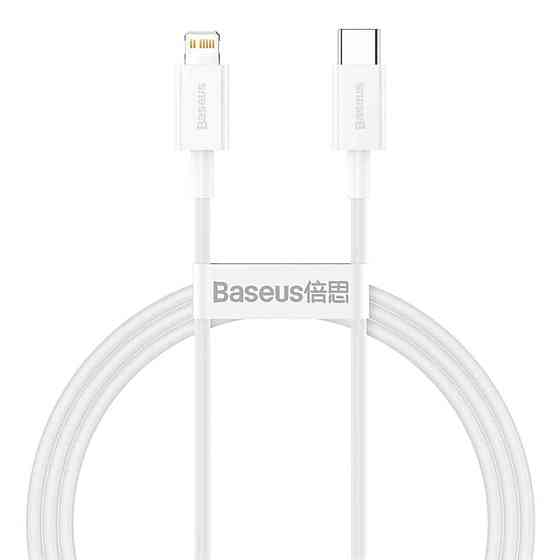 Кабель Baseus Superior Series Type-C to IP PD 20W 1m White Киев