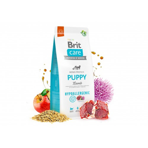 Корм сухой Brit Care Dog Hypoallergenic Puppy для щенков гипоаллергенный с ягненком 1 кг Киев - изображение 6
