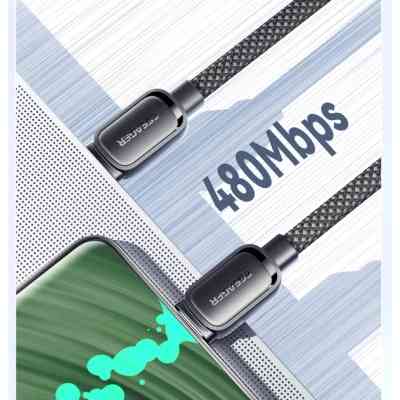 Дата кабель USB-C to USB-C 1.0m 100W black Essager (EXCTT1-TD01-P) Вінниця