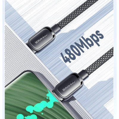 Дата кабель USB-C to USB-C 1.0m 100W black Essager (EXCTT1-TD01-P) Вінниця - фото 2