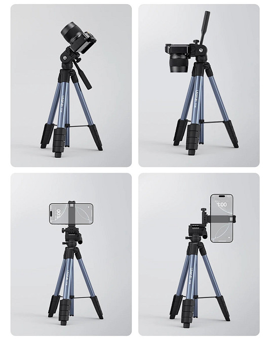 Відео штатив з ручкою для телефону та камери 42-155см Ulanzi TT39 Київ - фото 2