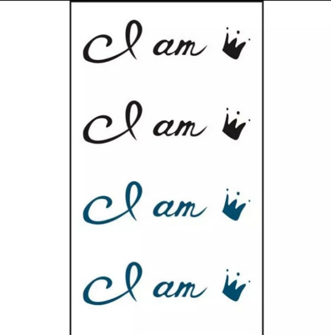 Перекладна татуювання на тіло "Написи і корони" - розмір стікера 10*6см Київ - фото 1