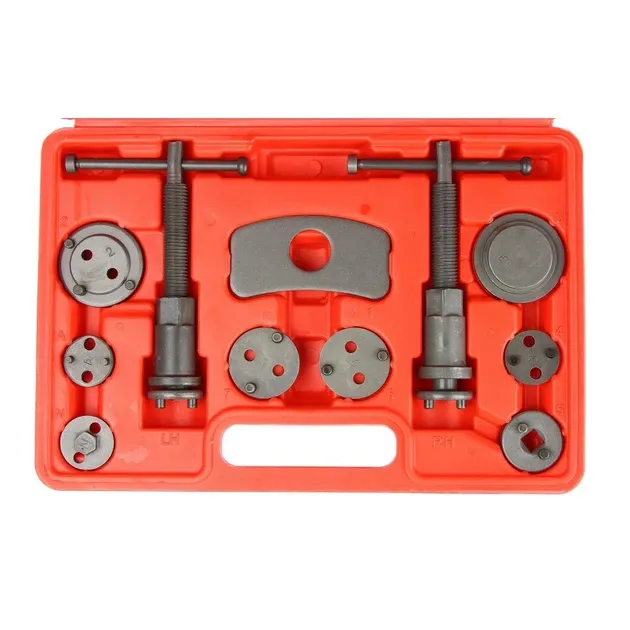 Комплект інструментів для заміни гальмівних колодок та обслуговування гальмівних супортів MAR-POL M57692 з 21 елемента Львів - фото 8