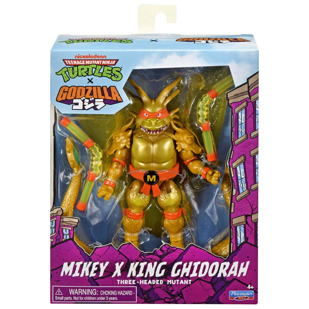 Фігурка TMNT x Godzilla – Майкі в образі Короля Гідори Днепр - изображение 1
