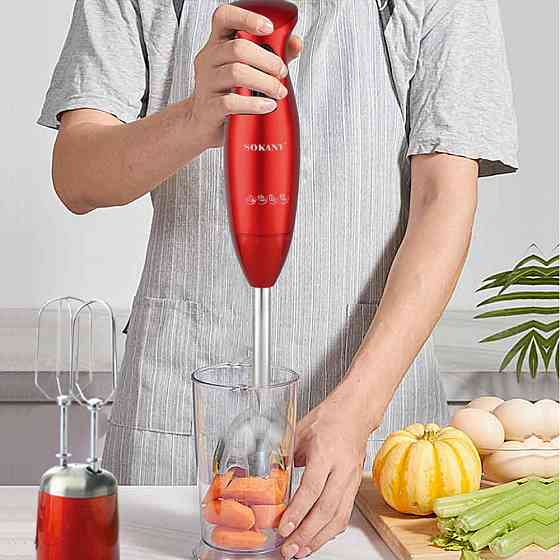 Кухонный комбайн 7в1 от сети,700Вт,700мл,Sokany SM-5011-7 SBR Киев