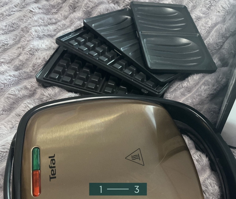 Вафельница- мультимейкер 2в1 Tefal Coppertinto SW341G10 Киев - изображение 3