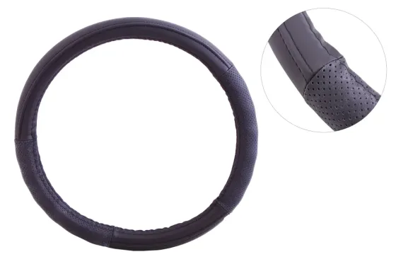 Оплітка на кермо шкіра S inDrive IDP-17380-1-S чорний (чехол на блискавки) Вінниця