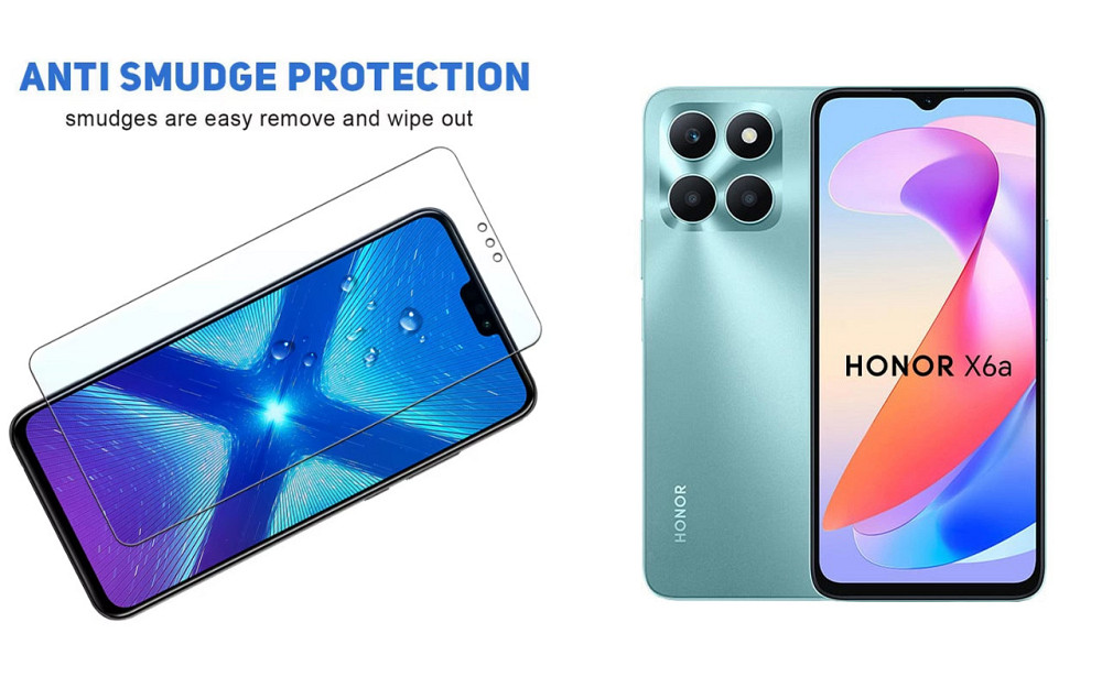 Защитное стекло NeoGlass для Honor X6a – ультрапрозрачное и устойчивое Киев - изображение 3