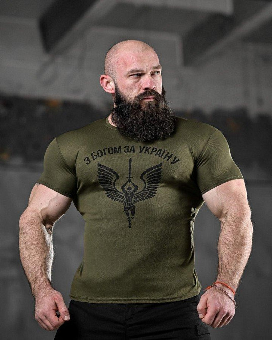 Футболка потоотводящая сНС из А Украина масло ВТ0982 Одесса - изображение 1