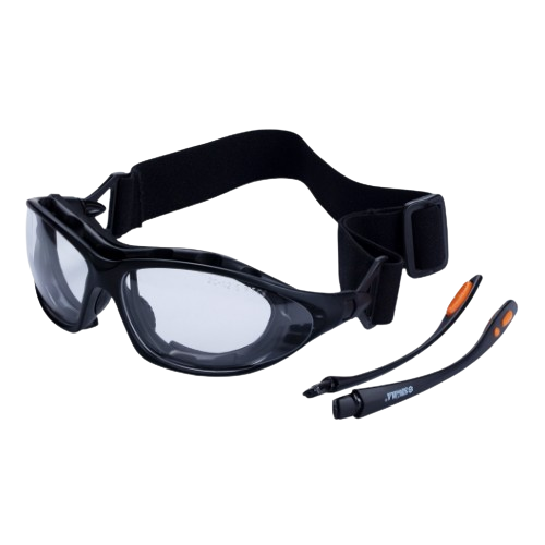 Набір окулярів захисних прозорі з обтюратором та змінними дужками anti-scratch Super Zoom SIGMA Житомир - фото 2