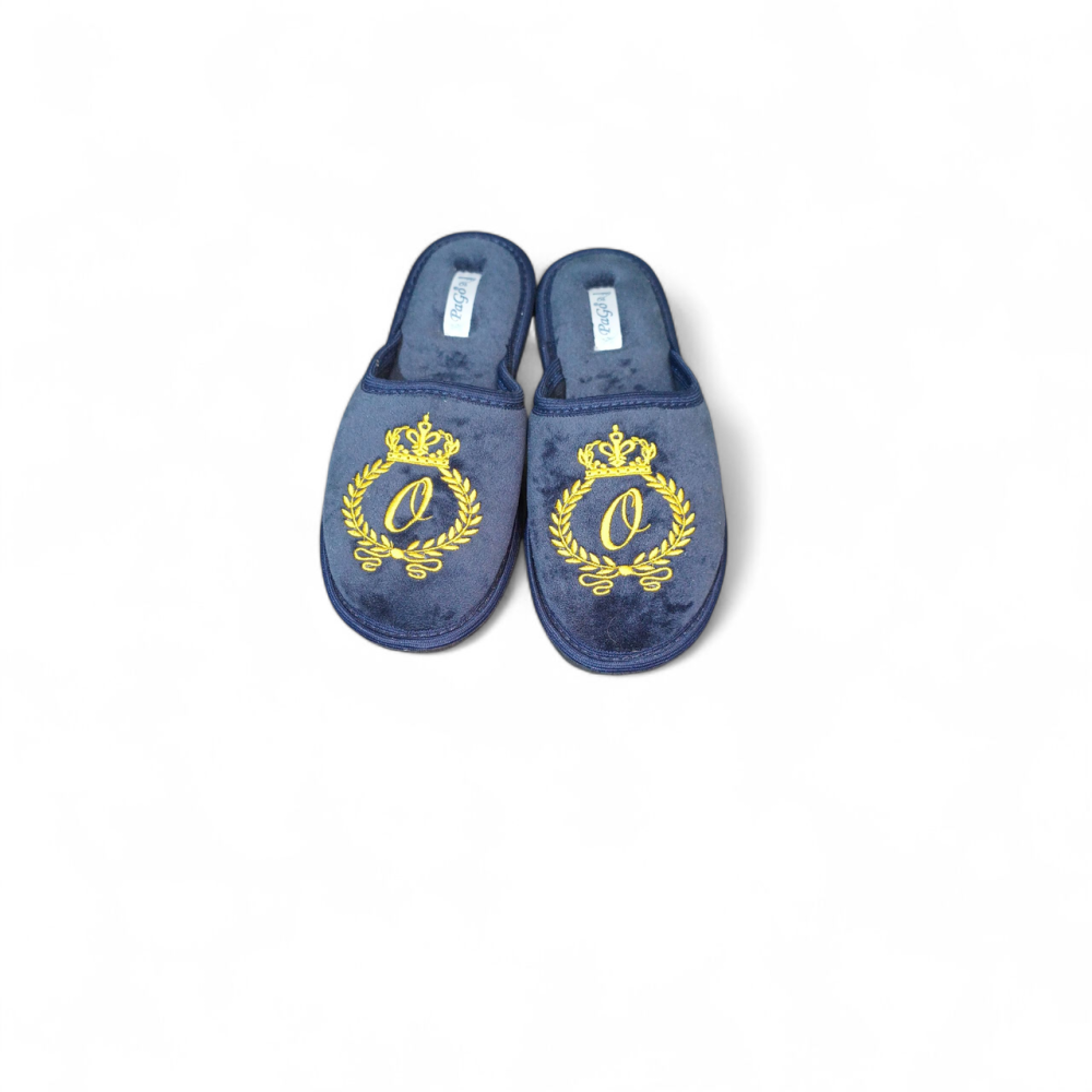 Хатні капці підліткові закриті синій Одеса - фото 2