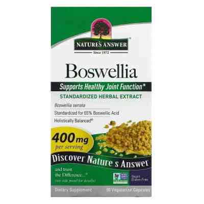 Трави Nature&apos;s Answer Босвеллія, 400 мг, Boswellia, 90 вегетаріанських капсул (NTA-16366) Вінниця
