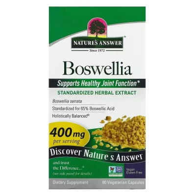 Трави Nature&apos;s Answer Босвеллія, 400 мг, Boswellia, 90 вегетаріанських капсул (NTA-16366) Вінниця - фото 2