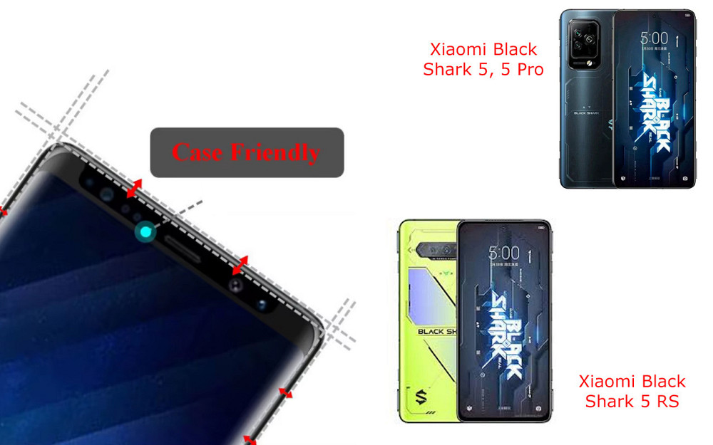 Захисне скло HyperGlass Pro для Xiaomi Black Shark 5, 5 Pro, 5 RS – максимальна чутливість та захист Київ - фото 4