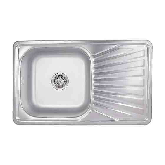 Кухонная мойка Brinex 7848 0,8 мм Satin (BRIN7848SAT08) Киев