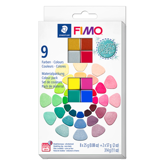 Набор пластики “Effect Mixing Mica Colours“ 8х25гp 2х57гр Fimo Киев