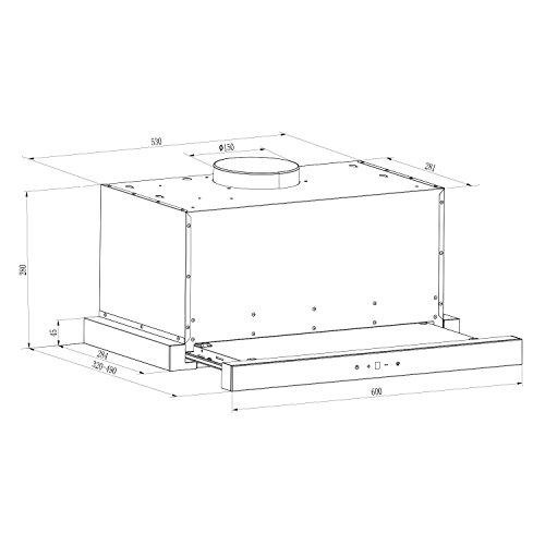 Вбудована витяжка Vinea Klarstein 60 см Німеччина Рівне - фото 6