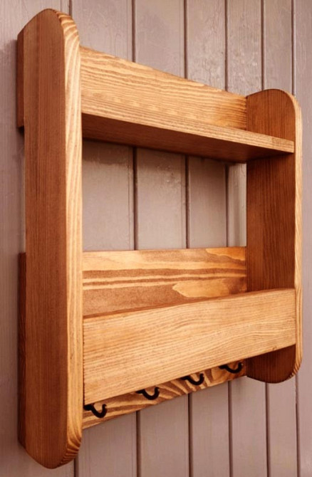 Ключница деревянная 