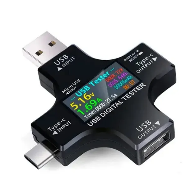 Bluetooth USB тестер з вимірюванням напруги та ємності Київ - фото 7