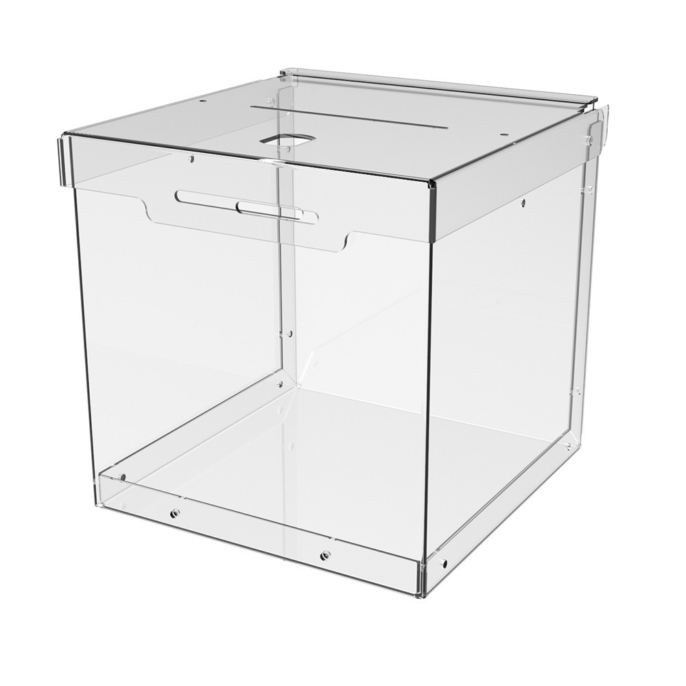 Ящик EKOSTAR с замком для сбора денег 150x150x150 мм. Объем 3,3 литра. Киев - изображение 2