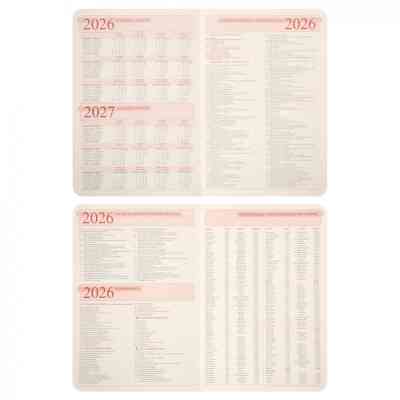 Тижневик Leo planner А5 датований 2026 "Bruno", твердий, 368 сторінок (252685) Вінниця