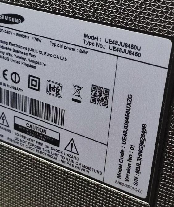 Телевізор Samsung 48"/4K UHD/Smart TV Wi-Fi T2. Київ - фото 5