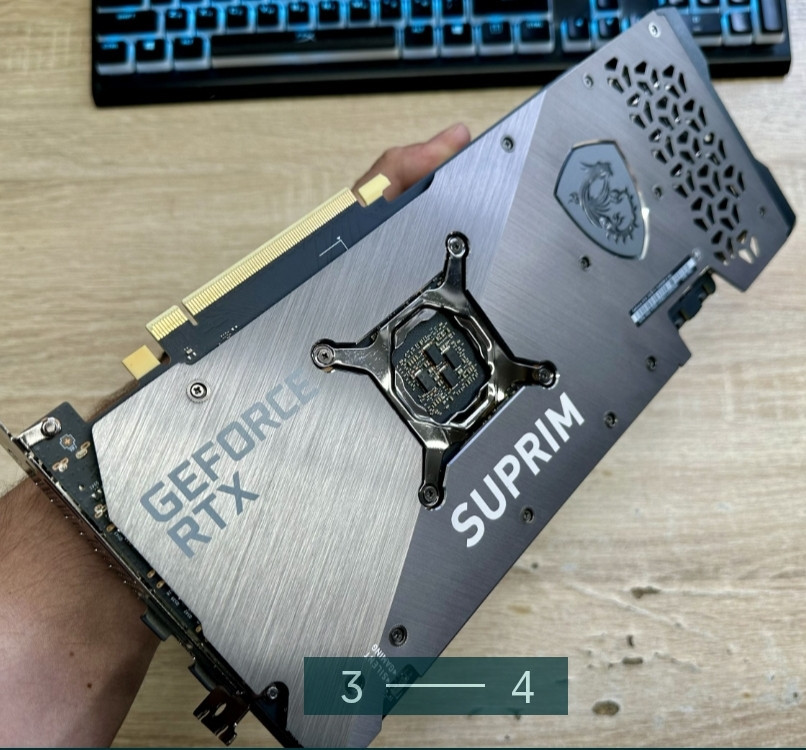 Відеокарта: MSI Suprime 3070Ti. Київ - фото 3