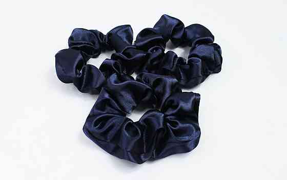 Гумка для волосся атласна Синій Харків