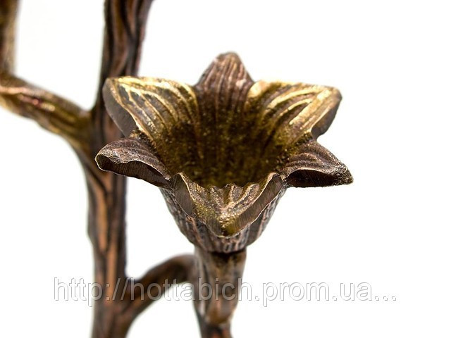 Свічник бронзовий на 5 свічок Київ - фото 2