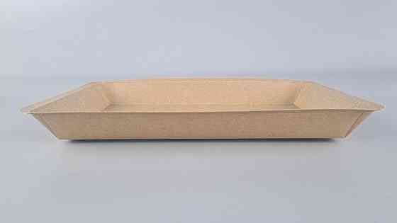 Лоток з харчового картону "KRAFT" 800 мл 275 *185*25 (25 шт) Харків