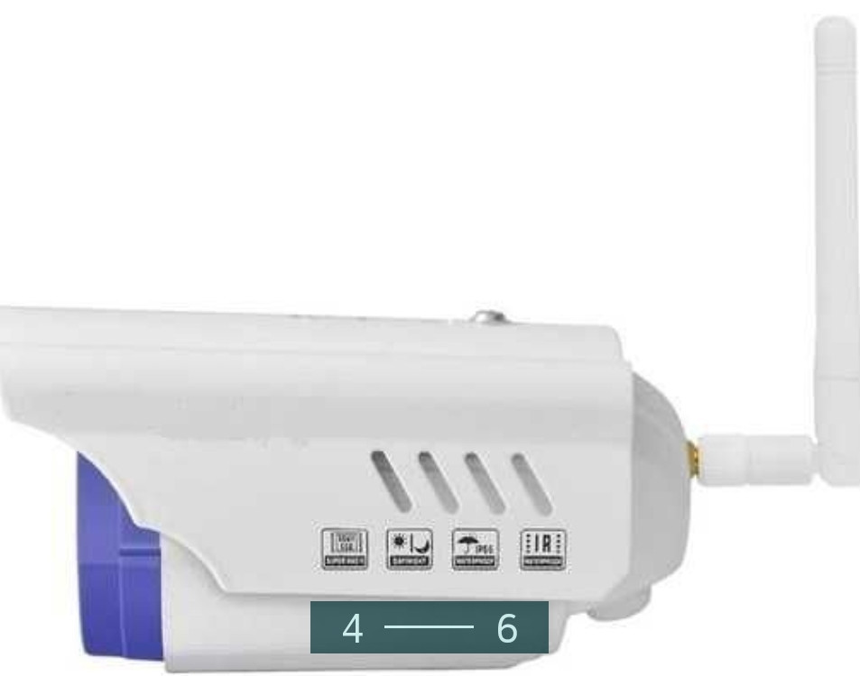 Зовнішня вулична Бездротова Wi-Fi IP-камера Харків - фото 4