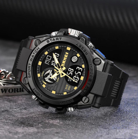 Годинники наручні SKMEI 2031BKGD, ЧОРНИЙ/ЗОЛОТИЙ, 10290 Дніпро