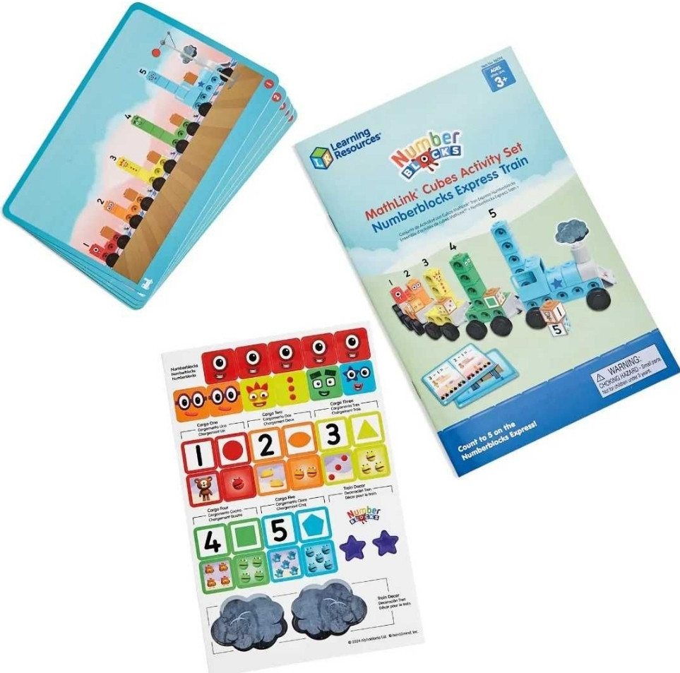 Набор Числовой поезд Learning Resources hand2mind Numberblocks.  ОРИГІНАЛ! Харьков - изображение 3