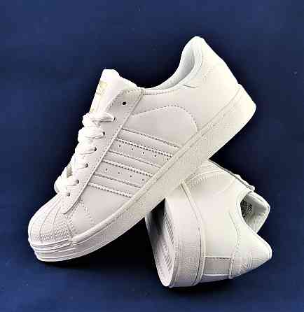 Кросівки Adidas Superstar Білі Чоловічі Адідас Суперстар (розміри: 43,44) Відео Огляд Дніпро