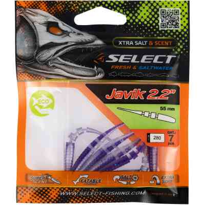 Силікон рибальський Select Javik 2.2&quot; 280 (7 шт/уп) (1870.72.75) Вінниця