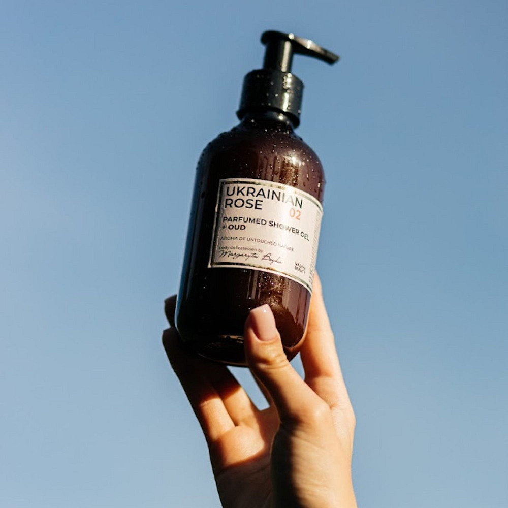 СПА-гель для душу з натуральними оліями +OUD Ukrainian Rose 300 мл Київ - фото 2