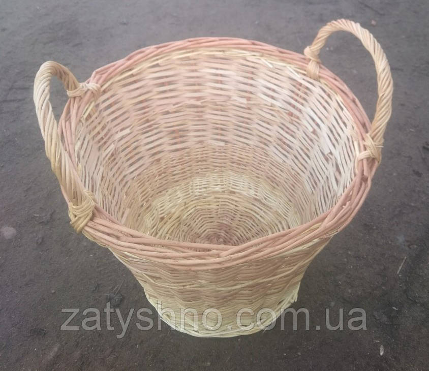 Плетеные корзины широкие с ручками Киев - изображение 1