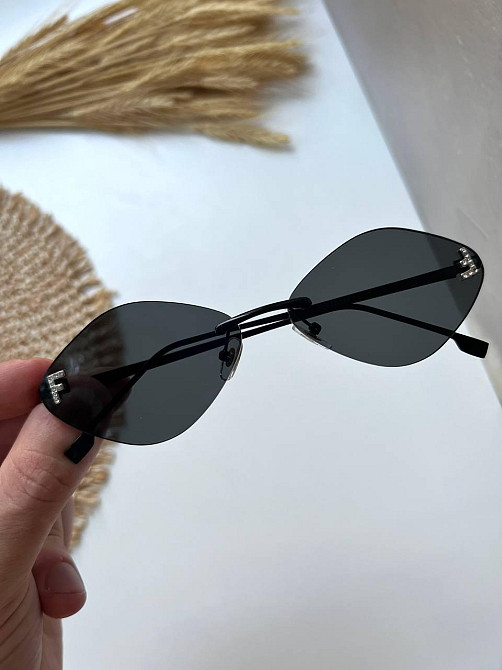 Женские очки Fendi на среднее лицо с металлической оправой MasterSem Киев - изображение 8