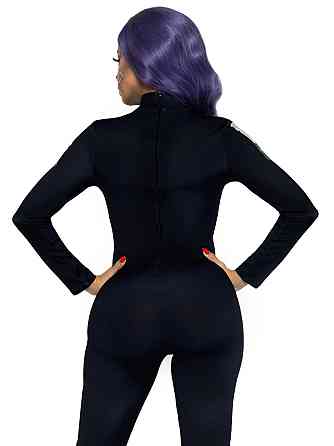 Комбінезон скелет із квітковим принтом Leg Avenue Floral skeleton catsuit S Sex Aura Київ