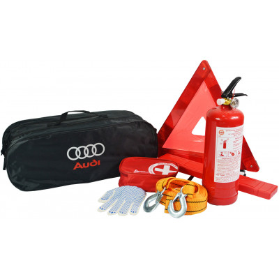 Набір техдопомоги Poputchik Audi легковий чорний (01-087-Л) Вінниця - фото 1