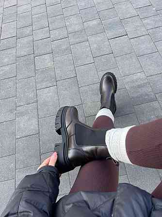 Edan Instruments Черевики жіночі EDAN шоколадні шкіра натуральна зима высота 13 см размеры 36-4 Коломыя