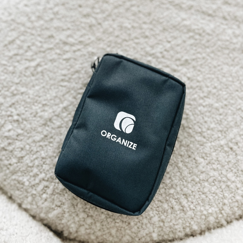 Дорожный органайзер для зарядок 18x12x3,5 см (Серый) Сумы - изображение 1