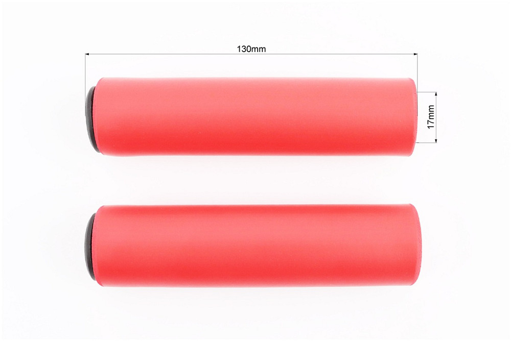 Ручки керма 130мм, пінорезинові, червоні Київ - фото 2
