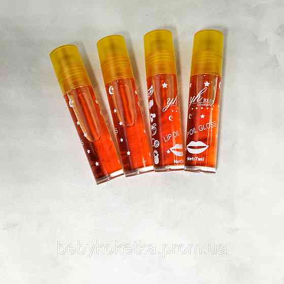 Масляні блиски для губ із фруктовим ароматом Апельсин YH Beja Vitamin C Lip Oil&Gloss Львів